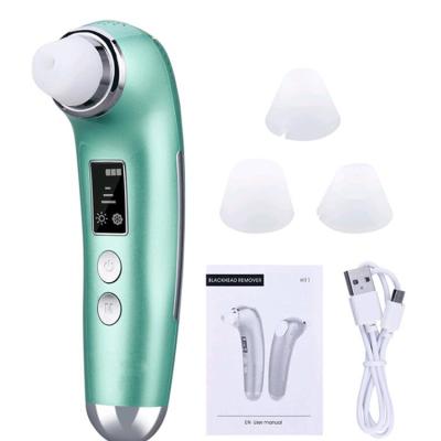 China New Electronic Professional Deep Pore Acne Face Nose Face Acne Treatment Skin Vacuum Microdermabrasion Blackhead Suction Cleaner Remover for sale