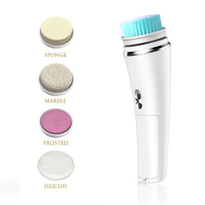 China Best Quality Facial Cleansing Brush DEEP CLEANING Battery Support 5 in 1 Facial Cleansing Brush Suitable for All Needs for sale