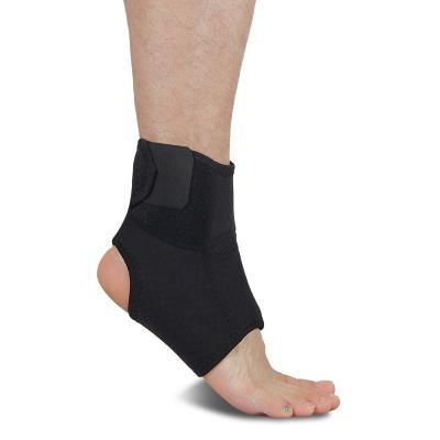 China New Hot Sale Ankle Guard Elastic Foot Brace Jogger Men Ankle Guard Performance Support Black Ankle Support for sale