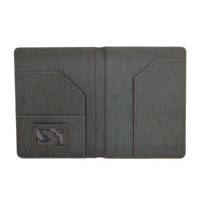 China Office Custom Folder Multifunctional Smooth Leather Folder Business PU Leather Folder for sale