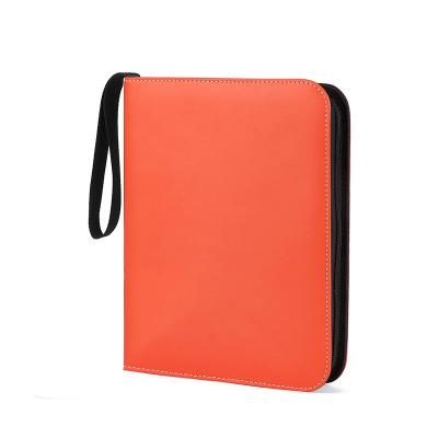 China Huge Capacity Card Leather Binder Compatible with Pokemon Cards Trading Card Holder for sale