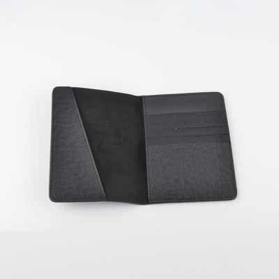 China High Quality Waterproof PU Card Wallet Passport Leather Pocket RFID Blocking Passport Holder for sale