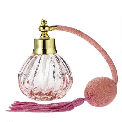 China Personal Care China OEM Perfume Spray Glass Bottle Packing With Bulb Pump for sale