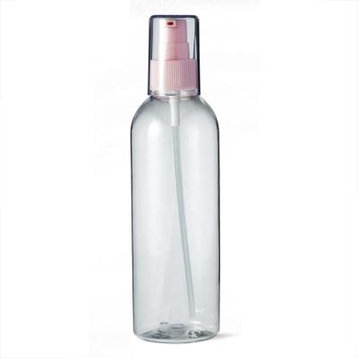 China Chinese personal care suppliers sell 100ml transparent plastic bottle with fine mist spray for sale