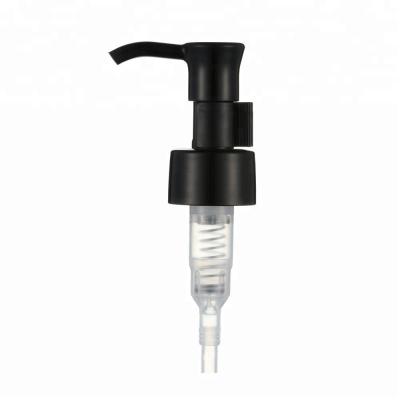 China Screw On 24/410 Black PP Lotion Pump for sale