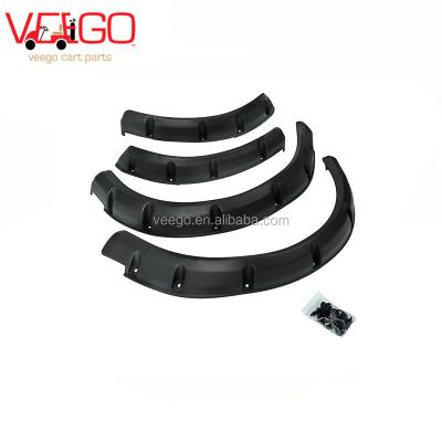 China YAM G29/DRIVE Golf Cart Plastic Standard Front & Rear Plastic Material Fender Flares (set of 4) for sale