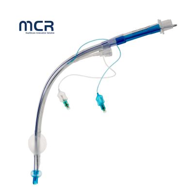 中国 Double Lumen Video Channel Visual PVC Oral and Nasal Disposable Standard Endotracheal Tube with Cuff / Et Tube 販売のため