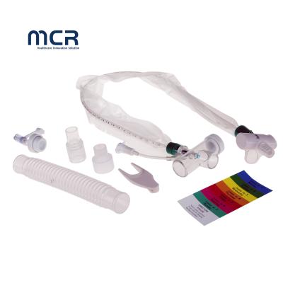 China Disposable Medical Grade PVC Catheter Vacuum Tube Tracheostomy Tubes Suction 24h T Piece en venta