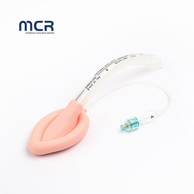 China Medical Airway Equipment Disposable Safety Silicone Airway Surgical Sterile Laryngeal Mask Airway  CE for sale