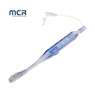 China Single Use Suction Toothbrush With Transparent Handle For Easy Observation Oral Care ICU Tool zu verkaufen