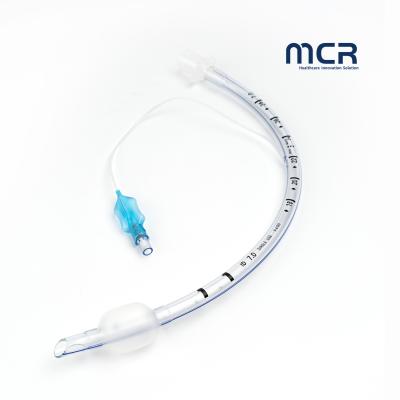 China Regular Endotracheal Tube Disposable Tracheal Tube Cuffed / Uncuffed for sale