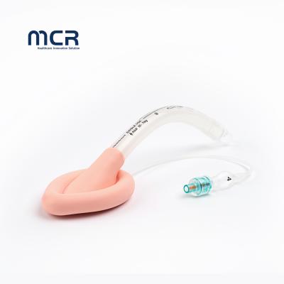 China Diposable Regualr Silicone Laryngeal Mask Airway For Emergency Managment for sale