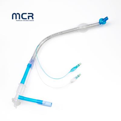 China PU Cuff Double Lumen Endobrochial Tube With Stylet for sale