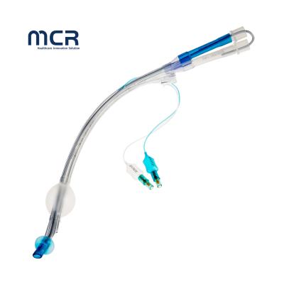 China Double Lumen Endobronchial Tube Left Right Side With Video Channel for sale