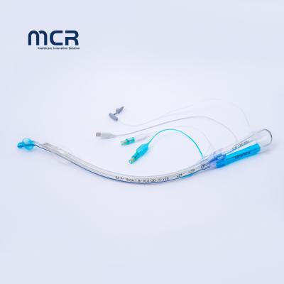 China Video Hospital Equipment Medical PVC Double Lumen Endotracheal Tube Te koop