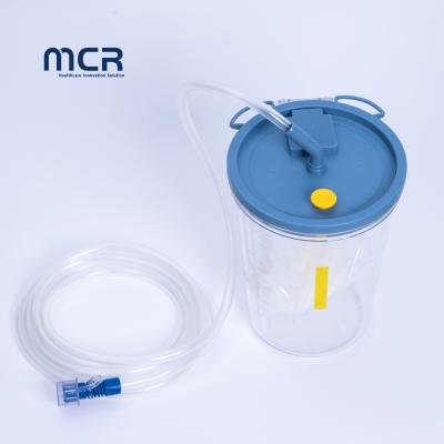 Chine 2.5L Reusable Medical Suction Linear Bag and Canister for Closed Suction Use à vendre