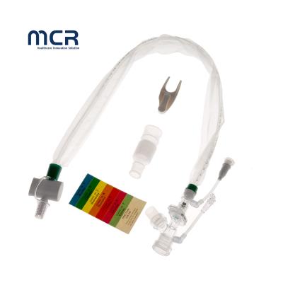 China Closed Suction Catheter 72H with Push Switch And Luer Lock for sale