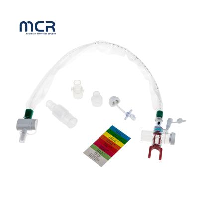 China Disposable T-Piece Closed Suction Catheter 72H MDI Port for sale