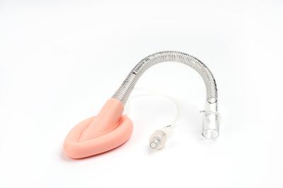 China Reinforced Silicone Flexible Laryngeal Mask Airway LAM Medical Consumables for sale