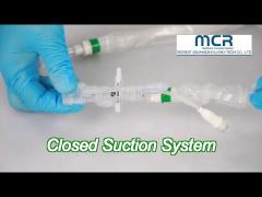 Single Disposable Medical Soft PVC Tube Suction Catheter with Push Swift & Luer Lock