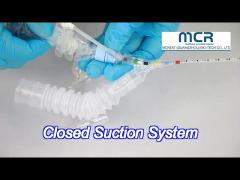 Disposable Closed Suction System Child Type 72H CSC Medical Equipment