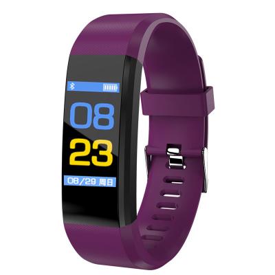 China Best-selling touch screen sleep heart rate sleep monitoring exercise smart waterproof information reminder smart bracelet 115plus for sale