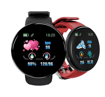 China D18 Band High Quality Cheap Smartwatch Best Smartwatch Touch Screen Android Smart Watch Waterproof Wristband Smart Watch for sale