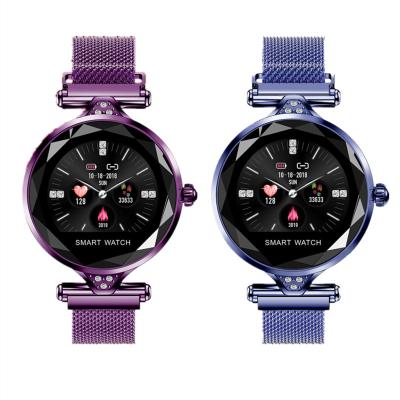 China 2020 Touch Screen Hot Selling Women Girl 1.04 Inch Color Screen Waterproof Smartwatch Wrist Mobile Smart Watch for sale