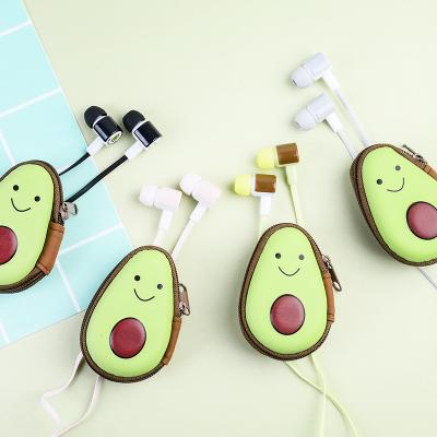 China Perfect Hot Selling Sound Cute Cartoon Universal Cable Mobile Headphones Earbuds With Microphone for sale