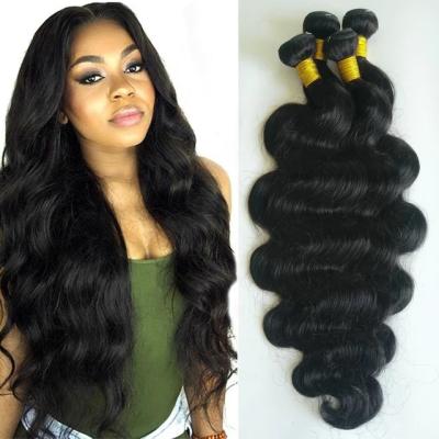 China Soft Original Brazilian Hair Weave Bundles 100% Mink Brazilian Virgin Human Hair Extension Hair Bundles for sale