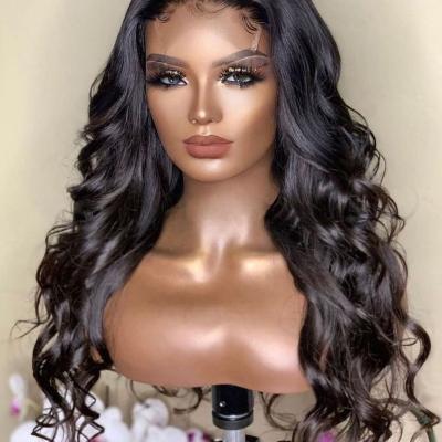 China Cheap Wholesale Natural Black Transparent Glueless Loose Wave 2x4 Lace Closure Wigs Silky Straight Lace Closure Wigs For Woman for sale