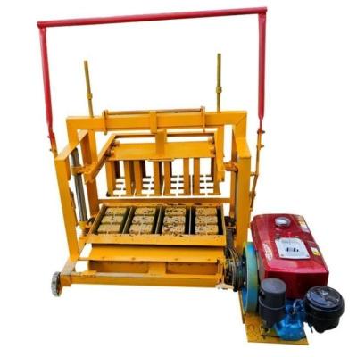 China Electric Diesel Egg Laying Concrete Block Making Machinery for Precise and Production for sale