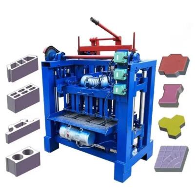 China Aanpassing Multifunctioneel Blocks Equipment Handleiding Betonblokmachine Te koop