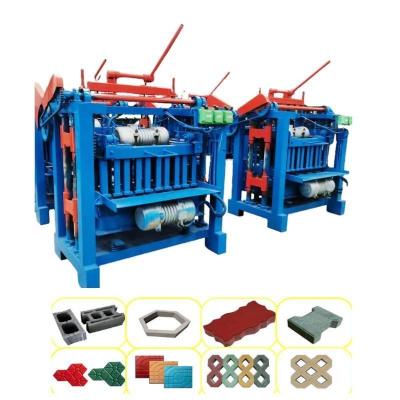 China Stone Power Brick Raw Material Hydroforming Mobile River Sand Brick Moulding Machine Te koop