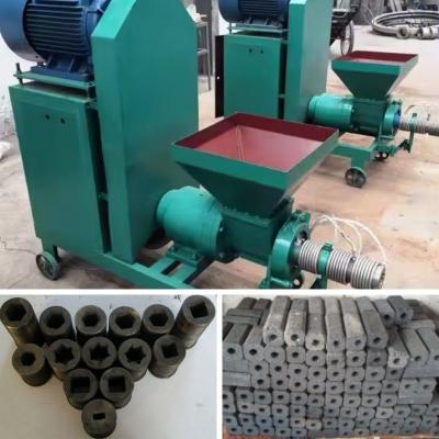 China Cinquefoil Briquette Shape Coconut Shell Sawdust Coal Powder Houtskool Extruder Machine Te koop