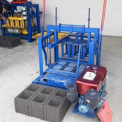 China Semi-Automatic Hydraulic Vibration Compressed Interlocking Building Block Brick Making Machine for sale