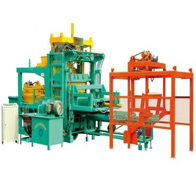 China 4000*3500*2300 mm Customized Fully Automatic Cement Hollow Concrete Block Brick Machine for sale