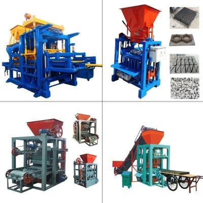 China Variety of Specification Block Brick Making Machine Production Line 220 V/Customized for sale