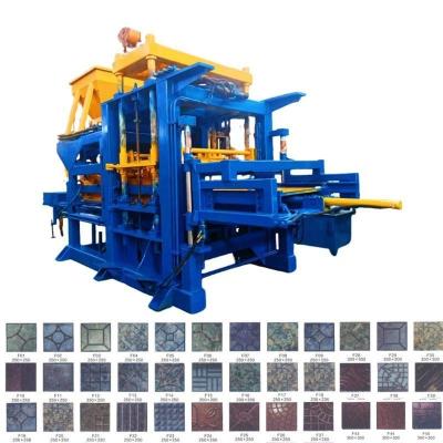 China Gepersonaliseerde dieselmotor type holle vaste stoeprand cement beton blok machine Te koop