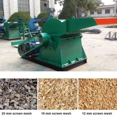 China Kleine grootte Twin Mouth Industrieel Olijven Hout Chipper Shredder Hout stofbreker Te koop