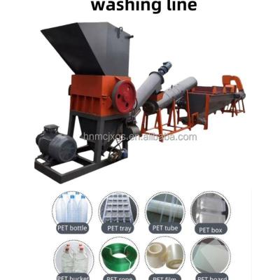 China Pet Plastic Bottles Crushing Washing Recycling Washing Line for Pet Label Removing for sale