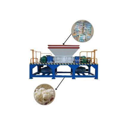 China US Currency PVC Plastic Dual Hob Shredder for Ton Bag Crusher of Articles of Daily for sale