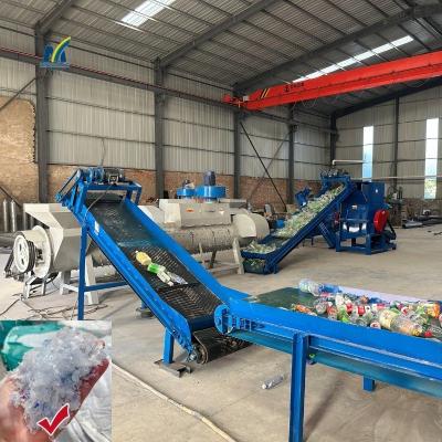 China PET Crushing Cleaning Drying Machine Plastic Washing Line with 800.000kg Gross Weight for sale