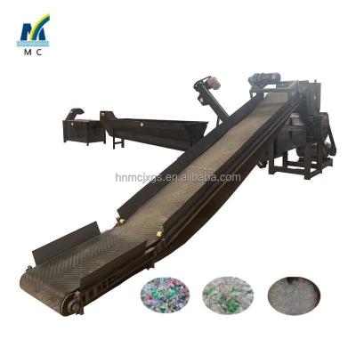 China 8-16 mm Output Size Plastic Washing Machinery for Recycling Pet Bottle and PE Products for sale