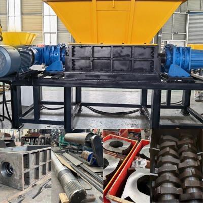 China Met Newly Equipped Magnetic Separator Dual-Shaft Metal Shredder Crusher for Recycling for sale