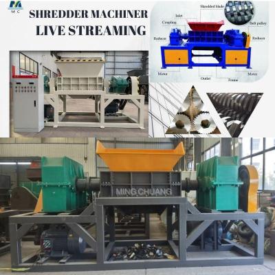 China Customized Scrap Metal Aluminum Alloy Iron Blocks Metal Shredder for Waste Management for sale