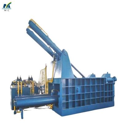 China Scrap Metal Baler Manual Hydraulic Press Steel Baler Aluminium Baling Press Machine for sale