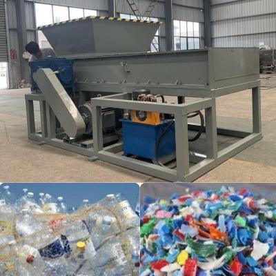 China Plastic waste bottle/film single shaft shredder 3000*2900*2400mm Klantvereisten Te koop