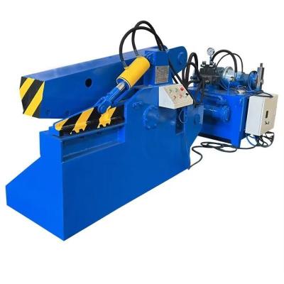 China Industrial Alligator Metal Flattening Shear Crusher Sectie Snijmachine Te koop