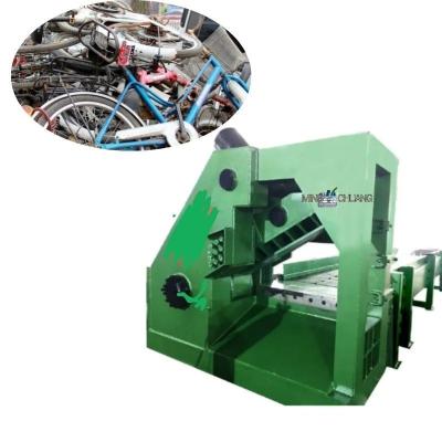 China Fietsframe met stalen tegels snijden Hydraulische tiger hoofd scheermachine Te koop